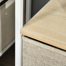 Mobile TV da 47"" con Cassetti in Tessuto 98x29x56cm Colore Legno  