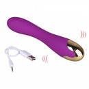 Vibratore Vaginale e Anale in Silicone Forlove Sexpot Viola