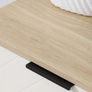 Tavolo Consolle Ingresso con 2 Cassetti e Ripiano Inferiore 100x33,5x76,5 cm in MDF Truciolato e Acciaio
