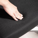 Sedia Operativa da Ufficio con Poggiatesta Braccioli Ribaltabili Nero 