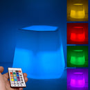 Vaso Luminoso da Giardino a LED 56x49x43 cm in Resina 5W Magnolia Multicolore