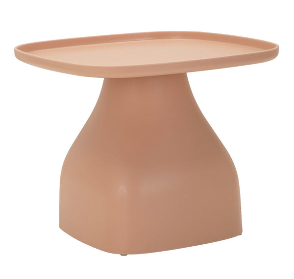 Tavolinetto Gea Rosa 48x48x38 cm in Polipropilene Rosa prezzo