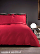 Copripiumino Matrimoniale con Sacco e Federe Tinta Unita Garrini Clarice Beige