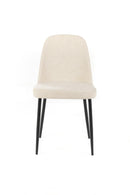 Set 4 Sedie 55x46xH85 cm in Tessuto Tamara Beige