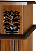 Camino Elettrico da Pavimento 96,3x120x31,8 cm Effetto Fiamma 1500W Roma mini & Mars Noce