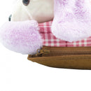 Borsa Acqua Calda Elettrica Ricaricabile Scaldamani Cane a Peluche Lilla