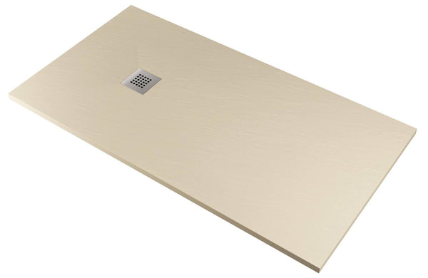 Duschwanne aus Pedrinelli Stone Ardesia Stone Side Beige Verschiedene Größen prezzo