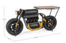 Consolle Bar 183x44x86h cm Moto Speed 