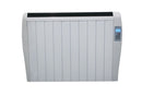 Radiatore Elettrico Ceramico da Parete 83x58cm 1500W Chemin'Arte Bianco