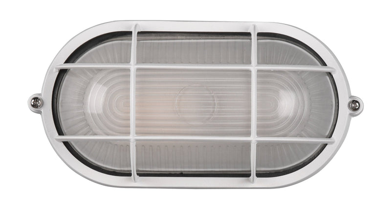 Plafoniera da Esterno Attacco E27 in Alluminio Bianco Opaco