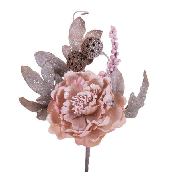 sconto Set mit 24 Pink Picks H23 cm Pink