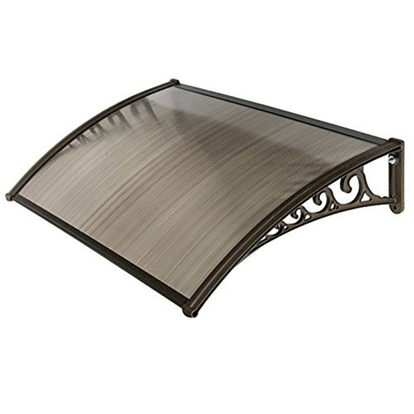 Pensilina Maya in Policarbonato Alveolare Fumè Marrone Varie Misure online