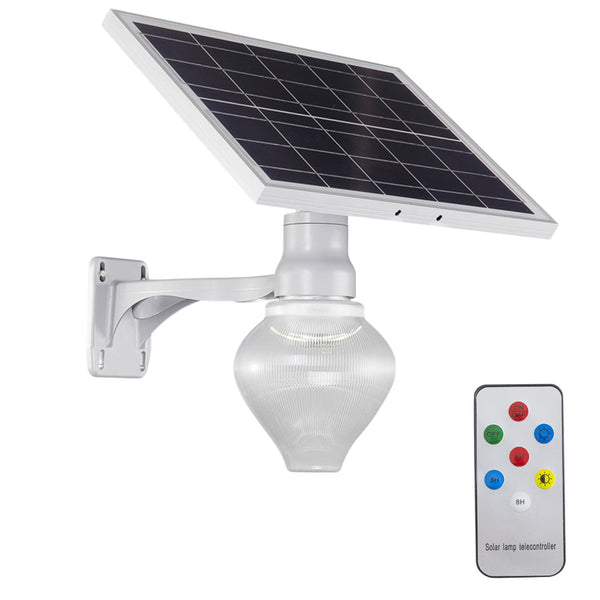 LED-Lampe für Garten und Hof mit Solarpanel IP65 Straßenlaterne mit Fernbedienung prezzo
