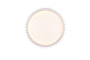 Plafoniera da Interno a LED in Plastica Bianco