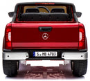 Macchina Elettrica per Bambini 2 Posti 12V con Licenza Mercedes Classe X Pick-up Rossa