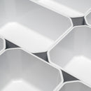 Contenitori Organizer Cassetti da Bagno 10 Cubi in Tecnoplastica Emuca Tidy Bianca