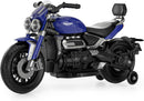 Moto Elettrica per Bambini Licenza Ufficiale Triumph 12V 4,5Ah Blu        