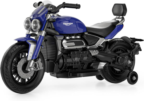 prezzo Moto Elettrica per Bambini Licenza Ufficiale Triumph 12V 4,5Ah Blu