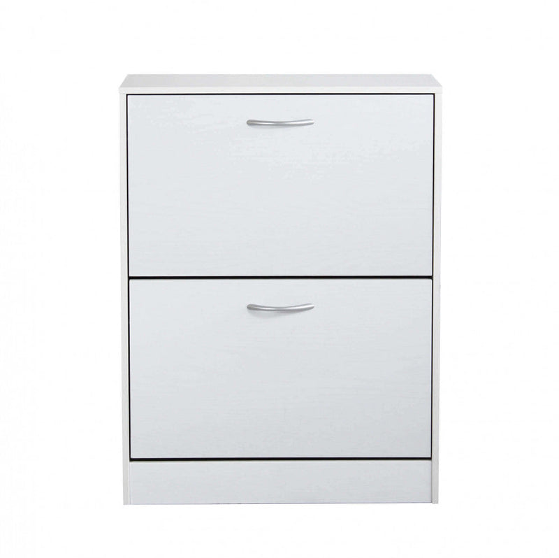 Scarpiera Sally 60x24x80 h cm in Legno Bianca