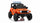 Macchina Elettrica per Bambini Licenza Jeep Wrangler Rubicon 12V con Sedili in Pelle e Telecomando Arancione