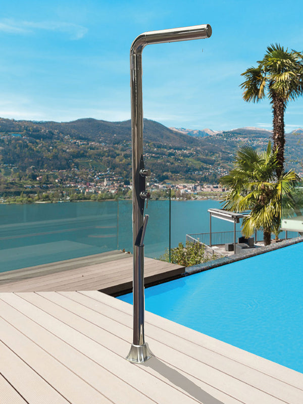 Doccia da Giardino con Soffione e Doccetta Arkema Diamond Inox I245 sconto