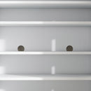 Mobile Scarpiera per 15-20 Paia di Scarpe 72x31,5x95 cm Ripiani Regolabili e Chiusura Ammortizzata Bianco