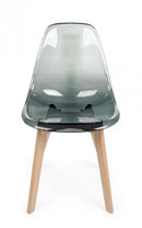 Set 4 Sedie 52x47x82h cm Easy Fumè 