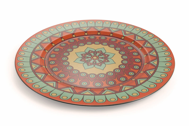 Set 6 Sottopiatti Piani Ø33x2 cm in Plastica Villa d'Este Home Tivoli Cala Saona