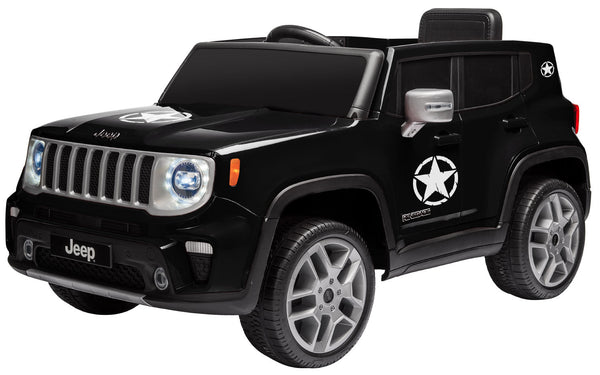 Elektroauto für Kinder 12V Jeep Renegade Limited Schwarz acquista