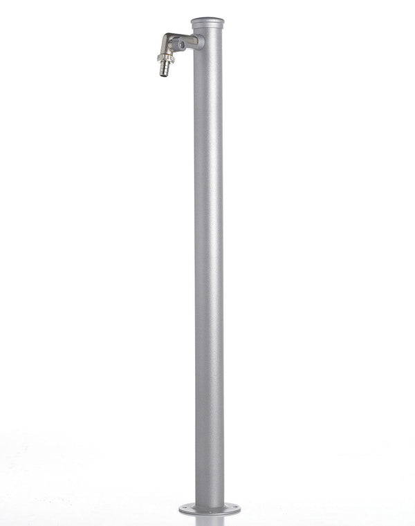 Gartenbrunnen mit Belfer 42/SR Aluminium Wasserhahn sconto