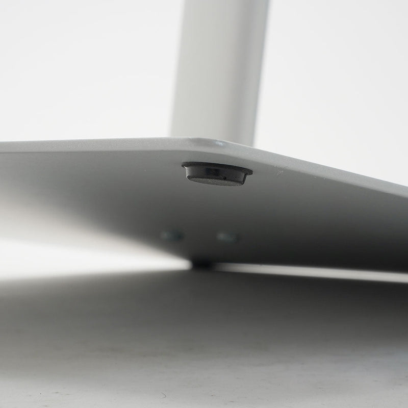 Espositore a Leggio con Piantana 29x47,7x2,3 cm in Alluminio Porta Menù Silver