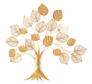 Pannello da Muro Albero Goldy 81x2,5x78 cm in Ferro 