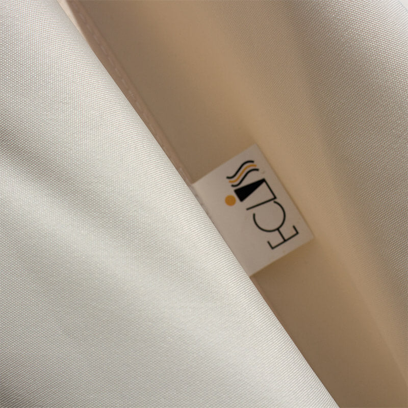 Ombrellone da Giardino 2,5x2,5 m Palo Ø38 mm in Alluminio Kraus Quattro Bianco