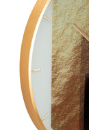 Orologio da Parete Motif 5x60x5 cm in Vetro MDF e Metallo Multicolor