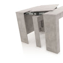 Consolle Allungabile 54/252x78,5x78 cm in Melamina Cemento