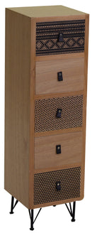 Mobile 5 Cassetti in Legno Budapest