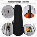 Violino 4/4 per Adulti con Custodia e Accessori  