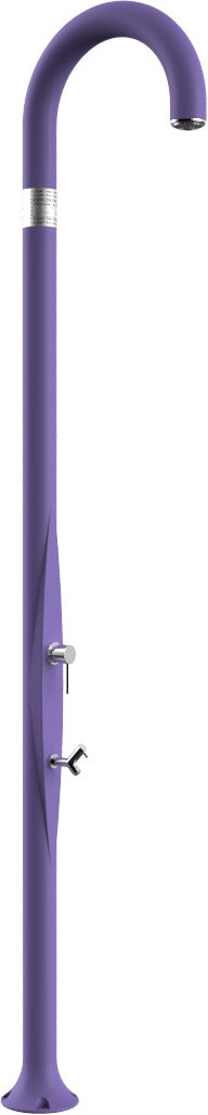 Doccia da Esterno Giardino Miscelatore e Lavapiedi Arkema Funny Yin Viola prezzo