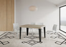  Tavolo Allungabile 140-400x90x77 cm Flame Cashmere Telaio Antracite