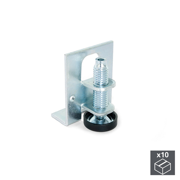 online Verstellbar für Schrank M10 H46 mm Stahl und verzinkter Kunststoff 10 Stück Emuca