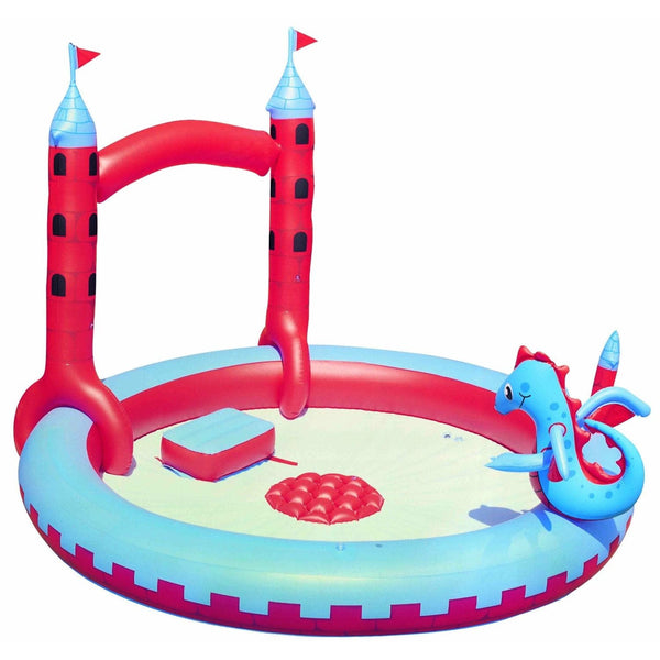 Hüpfburg-Pool für Kinder 221 x 193 x 150 cm aus Vinyl Bestway 53037 sconto