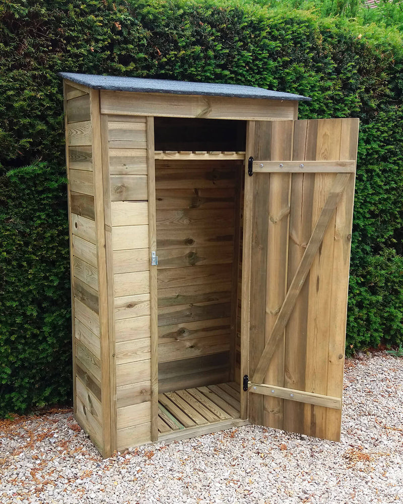 Casetta Box da Giardino 111x64xH186 cm in Legno 12mm  Armoire