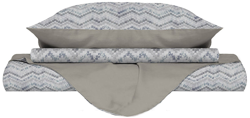 Copripiumino con Federe Stampato Jakarta Varie Misure