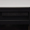 Camino Elettrico da Pavimento Effetto Fiamma 1800W Taylor Bianco