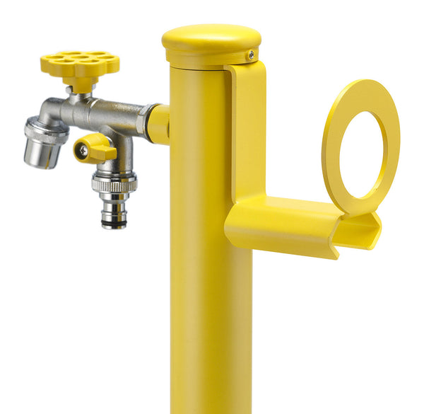 sconto Portatubo per Fontane da Giardino in Acciaio Belfer 42/PGS Giallo