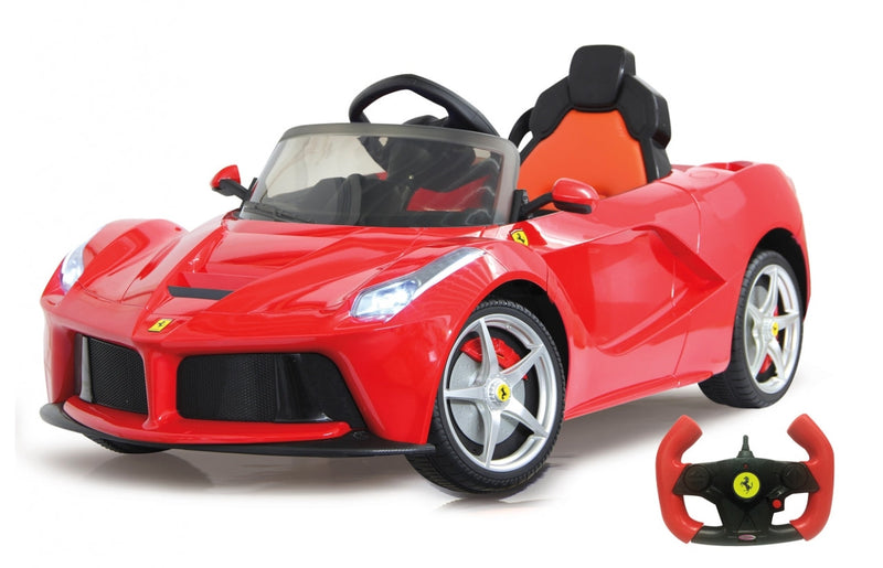 Macchina Elettrica per Bambini 12V La con Licenza Ferrari la Rossa