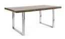 Tavolo 180x90x76h cm con Vetro Stanton