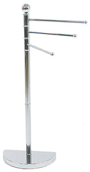 Pantana Porta Asciugamani in Metallo Cromato