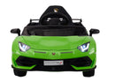 Macchina Elettrica per Bambini 12V con Licenza Lamborghini Aventador SVJ Small Verde
