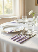 Servizio Set di Posate 24 Pezzi in Acciaio Eme Fast Lilla 65